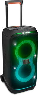 JBL Partybox 320, AI Sound Boost, Futuristic Light Show,Upto 18Hrs play time 240 W Bluetooth Party Speaker(Black, Stereo Channel)