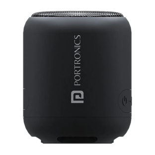 Portronics SoundDrum 1 12W TWS Portable & Type C Charging 12 w Bluetooth Speaker(Black, Mono Channel)