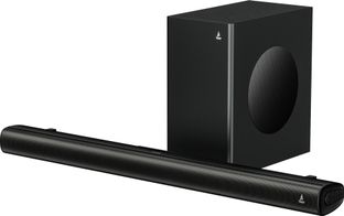 boAt Aavante 2.1 2000 200 W Bluetooth Soundbar(Premium Black, 2.1 Channel)