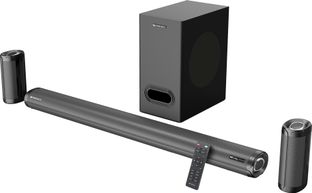 ZEBRONICS Juke Bar 9700 Pro 525W 5.1CH Dolby Atmos Soundbar LED Wall Mountable 525 W Bluetooth Soundbar(Black, 5.1 Channel)