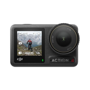 dji Osmo Action 4 Adventure Combo Sports and Action Camera(Black, 12 MP)