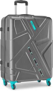 SAFARI Agile 4W Check-in Suitcase - 30 inch Body: Hard Body | Material: Polycarbonate Weight: 5.6 kg, Capacity: 134, (L x B x D: 77 cm x 56 cm x 31 cm) Lock Type: Number Lock | No. of Wheels: 4 Domestic Warranty: 5 Year, International Warranty: 5 Year ₹2,799 ₹11,600 75% off Free delivery