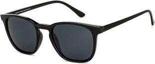 VINCENT CHASE by Lenskart Wayfarer Sunglasses(For Men & Women, Black)