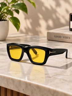 Dannilo Wayfarer Sunglasses(For Men & Women, Yellow)