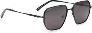Fastrack Retro Square Sunglasses(For Men & Women, Black)