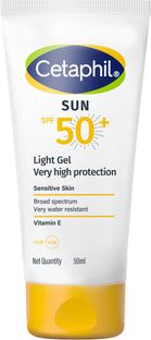 Cetaphil Sunscreen - SPF 50 PA+ Sun Spf 50+ Light Gel(50 ml)