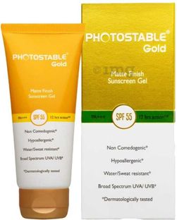 PHPTOSTABLE Sunscreen - SPF 55 PA+++ Mette finsh sunscreen gel(50 g)