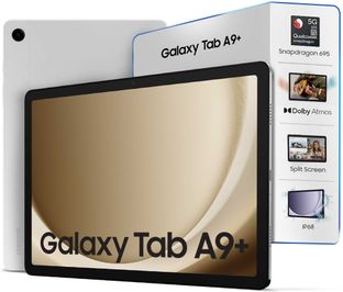 Samsung Galaxy Tab A9+ 8 GB RAM 128 GB ROM 11.0 inch with Wi-Fi+5G Qualcomm Snapdragon 695 Tablet (Silver)