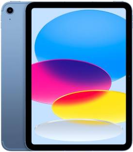 Add to Compare APPLE iPad (10th Gen) 64 GB ROM 10.9 inch with Wi-Fi+5G (Blue) 4.5237 Ratings & 12 Reviews 64 GB ROM 27.69 cm (10.9 inch) Full HD Display 12 MP Primary Camera | 12 MP Front iPadOS 16 | Battery: Lithium Polymer Processor: A14 Bionic Chip (64-bit Architecture) with Neural Engine 1 Year Limited Hardware Warranty ₹57,500 ₹59,900 4% off Free delivery No Cost EMI from ₹9,584/month Bank Offer