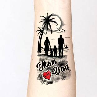 fashionoid Mom Dad With Baby Waterproof Temporary Body Tattoo For Boys  Girls Men Women - Price in India, Buy fashionoid Mom Dad With Baby  Waterproof Temporary Body Tattoo For Boys Girls Men