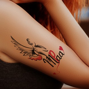 voorkoms Maa Tattoo Design Men Women Waterproof Temporary Body Tattoo Buy  voorkoms Maa Tattoo Design Men Women Waterproof Temporary Body Tattoo at  Best Prices in India  Snapdeal