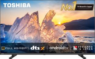 Add to Compare TOSHIBA 108 cm (43 inch) Full HD LED Smart Android TV with DTS X (2023 Model) 4.22,451 Ratings & 347 Reviews Operating System: Android Full HD 1920 x 1080 Pixels 2 Years Warranty on Product and Panel ₹19,999 ₹34,990 42% off Free delivery Lowest price since launch Upto ₹11,000 Off on Exchange
