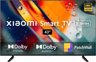 Mi X Series 108 cm (43 inch) Ultra HD (4K) LED Smart Android TV with Dolby Vision and 30W Dolby Audio ...