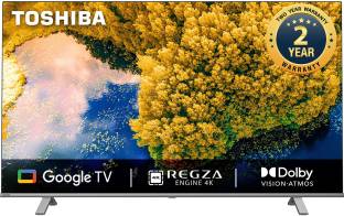 Currently unavailable Add to Compare TOSHIBA C350LP 189 cm (75 inch) Ultra HD (4K) LED Smart Google TV 4.31,513 Ratings & 238 Reviews Operating System: Google TV Ultra HD (4K) 3840 x 2160 Pixels 2 Years Warranty on Product ₹89,999 ₹1,04,990 14% off Free delivery Lowest Price in 15 days No Cost EMI from ₹7,500/month