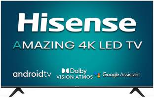 Add to Compare Hisense A71F 139 cm (55 inch) Ultra HD (4K) LED Smart Android TV with Dolby Vision & ATMOS 4.42,583 Ratings & 480 Reviews Netflix|Prime Video|Disney+Hotstar|Youtube Operating System: Android Ultra HD (4K) 3840 x 2160 Pixels 30 W Speaker Output 60 Hz Refresh Rate 3 x HDMI | 2 x USB 2 Years Comprehensive Warranty ₹34,990 ₹49,990 30% off Free delivery Upto ₹11,000 Off on Exchange Bank Offer