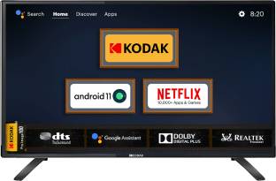 Coming Soon Add to Compare KODAK 106 cm (42 inch) Full HD LED Smart Android TV with Android 11 and Dolby Digital Plus Operating System: Android Full HD 1080 x 1920 Pixels 1 Year Warranty on Product and 6 Months Warranty on Accessories ₹16,999 ₹28,499 40% off