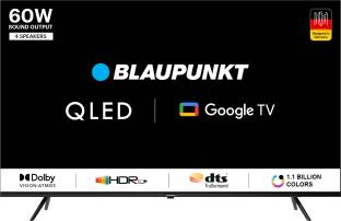 Add to Compare Blaupunkt 189 cm (75 inch) QLED Ultra HD (4K) Smart Google TV Operating System: Google TV Ultra HD (4K) 3840 x 2160 Pixels 1 Year Warranty on Product and 6 Months Warranty on Accessories ₹99,999 ₹1,49,999 33% off Free delivery by Today Upto ₹11,000 Off on Exchange Bank Offer