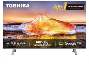 Add to Compare TOSHIBA C350MP 108 cm (43 inch) Ultra HD (4K) LED Smart Google TV with Dolby Vision Atmos and REGZA En... 4.31,812 Ratings & 277 Reviews Operating System: Google TV Ultra HD (4K) 3840 x 2160 Pixels 2 Years Warranty on Product and Panel ₹28,999 ₹44,999 35% off Free delivery Upto ₹11,000 Off on Exchange No Cost EMI from ₹3,223/month