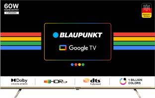 Add to Compare Blaupunkt CyberSound G2 Series 164 cm (65 inch) Ultra HD (4K) LED Smart Google TV with Dolby Atmos & 6... 4.85 Ratings & 0 Reviews Operating System: Google TV Ultra HD (4K) 3840 x 2160 Pixels 1 Year Warranty on Product and 6 Months Warranty on Accessories ₹44,449 ₹69,999 36% off Free delivery Upto ₹11,000 Off on Exchange Bank Offer