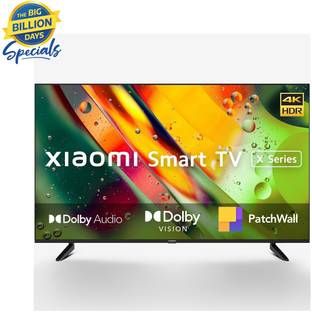 Add to Compare Mi X Series 138.8 cm (55 inch) Ultra HD (4K) LED Smart Android TV with Dolby Vision and Dolby Audio (2... 48 Ratings & 0 Reviews Operating System: Android Ultra HD (4K) 3840 x 2160 Pixels 1 Year Warranty, 2 Years for Panel ₹34,999 ₹54,999 36% off Free delivery Crazy Deal Upto ₹16,900 Off on Exchange