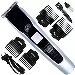 ChinuStyle Men Rechargeable Hair Clipper Hair Trimmer For Men Beard Electric Cutter Hair Cutting Machine Haircut Cordless Clipper Fully Waterproof Trimmer 60 min Runtime 4 Length Settings(Multicolor)