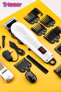 Shamsa X91 Rechargeable Beard Trimmer for Men Hair & Beard Grooming Kit Trimmer 240 min Runtime 4 Length Settings(Multicolor)