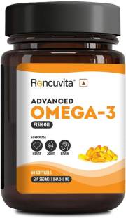 RONCUVITA Omega-3 Fish Oil Advance Strength 1100mg EPA 360mg/ DHA 240mg - 60 Soft gels