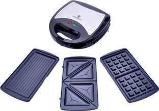 3 in 1 grill sandwich & waffle maker