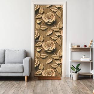 Asian Paints EzyCR8 Wooden Flower Finish Door MuralDoor Sticker Medium Removable Sticker Floral & Botanical Multicolor Wallpaper Price in India - Buy Asian Paints EzyCR8 Wooden Flower Finish Door MuralDoor Sticker Medium Asian Paints EzyCR8 Wooden Flower Finish Door MuralDoor Sticker Medium Removable Sticker Floral & Botanical Multicolor Wallpaper Price in India - Buy Asian Paints EzyCR8 Wooden Flower Finish Door MuralDoor Sticker Medium