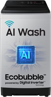 Samsung 10 kg 5 Star, AI Wash, AI Energy Mode, Wi-Fi, Ecobubble, AI VRT+, Soft Closing Door, Digital Inverter Fully Automatic Top Load Washing Machine Grey(WA80F10E2LTL)