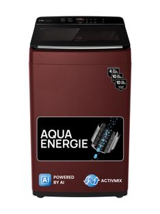 IFB 7 kg Aqua Energie, ActivMix, Soft Close Door, Auto Tub Clean, DeepClean Powered by Ai Fully Automatic Top Load Washing Machine Red(TL701WR2)