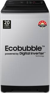 SAMSUNG 8 kg Inverter 5 Star with Ecobubble & Super Speed Technology Washing Machine Fully Automatic T...
