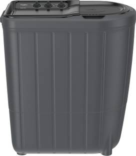 Whirlpool 7 kg Magic Clean 5 Star Semi Automatic Top Load Washing Machine Black, Grey
