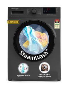 Voltas Beko 7 kg Fully Automatic Front Load Washing Machine with In-built Heater Grey(WFL7012B7JVBKA/AXV)