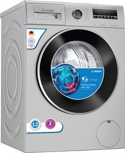 BOSCH 8 kg AntiTangle,AntiVibration,1400RPM Fully Automatic Front Load Washing Machine with In-built H...