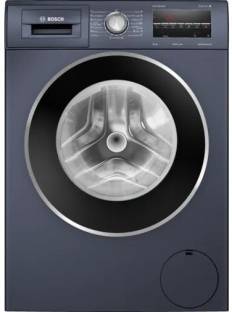 BOSCH 8 kg Fully Automatic Front Load Grey