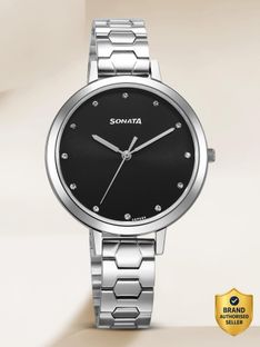 SONATA 87056Sm02W-Sdp689-Sonata Style Analog Watch - For Women