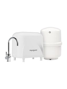 Aquaguard Enrich Select Designo ROUVCA1X 8 L RO + UV Water Purifier | Active Copper & Alkaline Boost| Inbuilt Pressure Pump| 10 Stage Purification| Free Service Plan Worth ?2500| Suitable for all Water Source(White)