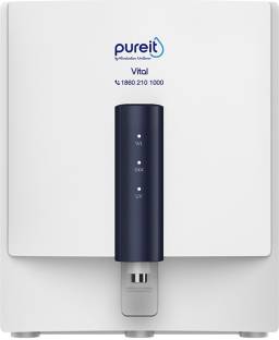 Pureit Vital 6 L RO + UV + Minerals Water Purifier with FiltraPower Technology