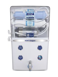 KENT ELEGANT 8 L RO + UV + UF + TDS Control Water Purifier(White)