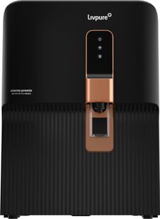 LIVPURE LIV-ETERNA-PREMIA 7 L RO + UV + UF + Copper + Alkaline + Minerals Water Purifier | NO SERVICE COST FOR 2 YEARS |10 STAGE ADVANCED PURIFICATION | SUITABLE FOR ALL - BOREWELL, TANKER, MUNICIPALITY WATER(Black)