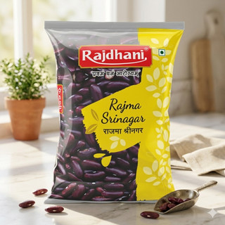 Rajdhani Rajma Kashmiri  (Kashmiri Rajma) (Whole)
