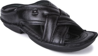 Black Slippers Flip Flops - Buy Black 