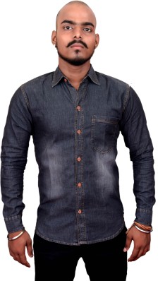 denim formal shirts