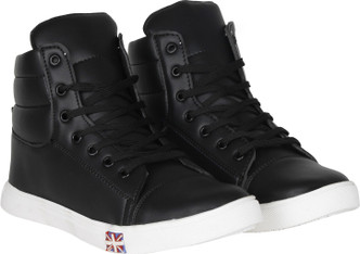 black shoes in flipkart