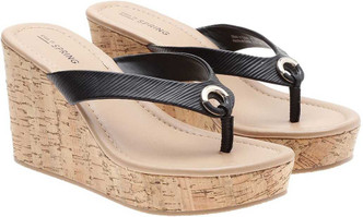 call it spring black wedges