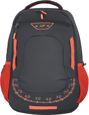 skybags xcide plus 49 ltrs black casual backpack