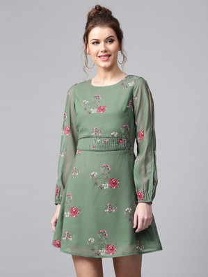 Buy Latest Modern Knee Length One Piece Dress Flipkart Cheap Online