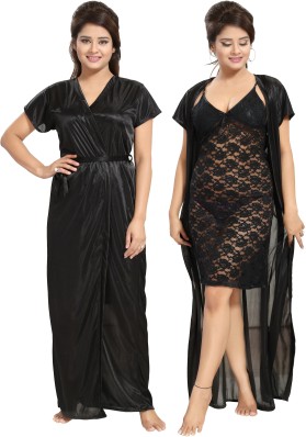 hot night dress for ladies flipkart