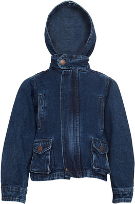 fur hooded denim jacket